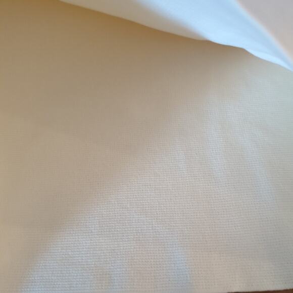 ZARA women's knit Mock Neck short sleeve cream color top women's size Small GUC - Picture 5 of 7